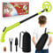 Metal Detector Kids, iTayga Adjustable Kids Metal Detector(24-35), High Accuracy Coil Professional Waterproof Foldable Metal Detector, Very Lightweight(Only 0.88 Pouds) for Junior, Green