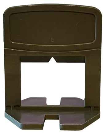 MarketConnect® Abstandshalter Fliesen Ø 2 mm, 250 Stück • Grau Beton • Nachfüllbox