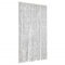 vidaXL Rideau Anti-mouches, Store Anti-insectes avec Crochet, Rideau de Porte Longueur et Largeur Réglables, Gris 100x230 cm Chenille