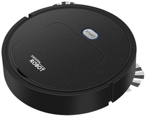 LYEAA Barredora giratoria automática multifunción, succión Fuerte, barredora Inteligente, barredora Recargable por USB para Pelo de Mascotas, alfombras, Suelos Duros