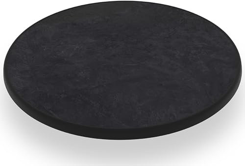 ohopula Palazzo | Premium-Tischplatte, rund, Ø85cm, wetterfest, stoß- und Kratzfest, Tischplatte für Bistro- und Stehtische | für Innen- und Außen