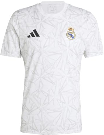 adidas Real Madrid Prematch Trikot Weiß Herren 24/25