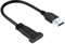 Thzzhnno Cavo adattatore USB C Femmina a USB 0,2M, USB 3.1 Gen 2 tipo C a USB A 10Gbps vite di montaggio, adattatore di trasferimento dati, da USB A a USB C, per Samsung, MacBook