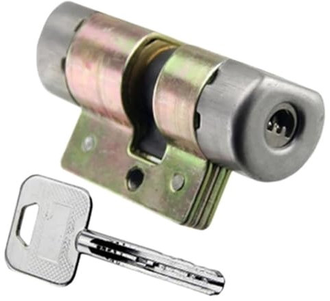 HESHUYAN SchließZylinder Sicherheitstürschloss Core AFS Security Vintage Eingang Außentürschloss Zylinder Zuggriff Schlosskörper Universal Zylinderschloss(75(34-41))