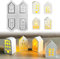 Silikonform,Gießform,Haus 3D Silikonform,Haus Silikonform,Kerzenhalter,Weihnachtsgießform,Silikongießform (J)