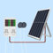 Pompe à oxygène solaire 8800/17600 mAh, aérateur de bassin extérieur avec quatre modes de fonctionnement et double pompe, cadre en alliage d'aluminium pour aquariums et étangs