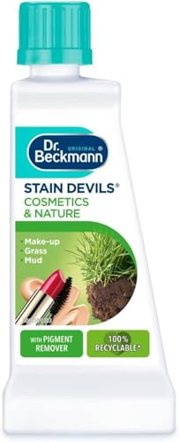 Stain Devils Cosmetic & Nature 50ML x 1 Stain Remover for Laundry White and Colorful Clothes to Remove Makeup, Lipstick, Grass, Mud, Lotion & Pollen Stains on Washable and Non-Washable Fabrics