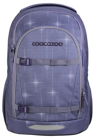 Coocazoo Schulrucksack EVERY „Lavender Sky“, lila, ergonomischer & anpassbarer Tornister, höhenverstellbar, mit Brustgurt & Hüftgurt, ab der 3. Klasse
