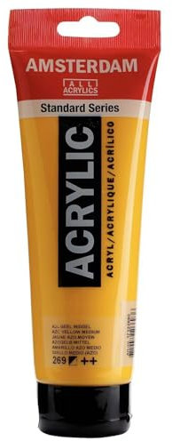 Amsterdam Acrylfarbe 250ml, Azogelb mittel [Spielzeug]