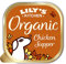 Lily's Kitchen Mit natürlichen Zutaten hergestellt Nassfutter für ausgewachsene Hunde Hundefutter Schale mit Huhn Bio (11 x 150g)
