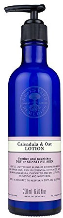Neal's Yard Remedies, Calendula & Oat Lotion, Body Moisturiser For Sensitive or Dry Skin, With Essential Oils, Vegan & Cruelty-Free, 200ml