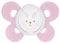 Chicco PhysioForma Comfort Schnuller 16-36 Monate, Babyschnuller mit Silikonsauger, 1 Stück, unterstützt die physiologische Atmung und die korrekte Mundentwicklung, rosa