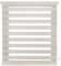 Blindecor Indus Sensa attrezzi | Tenda a rullo a doppio strato senza perforazione | Colore Lino 37 x 180 cm (Larghezza x Altezza) | Dimensioni del tessuto 34 x 175 cm
