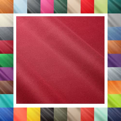 1buy3 – Polyesterstoff “Oxford 600D” für Campingzubehör, Abdeckplanen, Kissenbezüge, Outdoorbekleidung & Co – Meterware mit 150cm Breite – reißfest & pflegeleicht (Farbe 07 / Weinrot)
