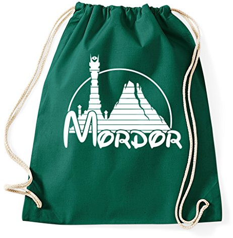 STYLETEX23 Mordor Lord of The Rings Turnbeutel Sportbeutel, flaschengrün