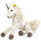 Steiff Starly Einhorn - 35 cm - Schlenkertier für Kinder - Plüscheinhorn - weich & waschbar - Unicorn weiß (015045)