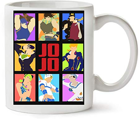 BakoIsland JoJo's Bizarre Adventure Heroes Klassische Teetasse Kaffeetasse