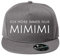 OwnDesigner Ich Höre Immer Nur Mimimi Unisex Cap Classic Mit Geradem Schirm, Einheitsgröße für Männer Und Frauen (440 Grau)