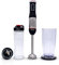 Batidora de Mano, 1200W de potencia, mango antideslizante, 20 velocidades, función de turbo, mango soft touch. 2 Accesorios Vaso Medidor + Vaso Smothies. Easy Hand Blender Cloen.