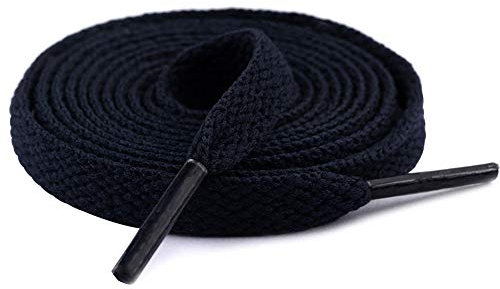 Sechunk Solido Lacci piatti Scarpe Atletiche Stringhe Colori 29 Colori 1 paio per Sneaker, Zangqing, 137cm