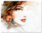 wandmotiv24 Leinwandbild Kunst, Querformat, Aquarell Einer Frau, Wasserfarbe M0333