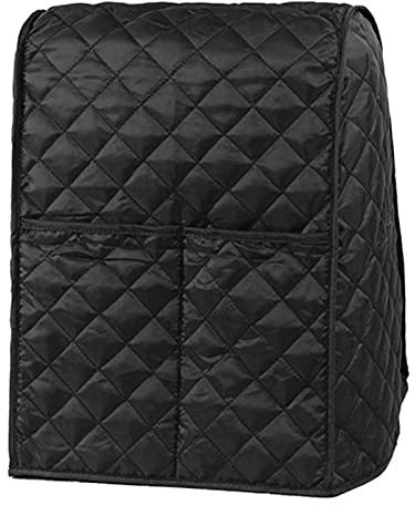 Dust Cover, Blender Cover, Stand Mixer or Coffee Maker Appliance Cover, Waterproof Dust Proof Mixer Accessories, Machine Washable(Black)
