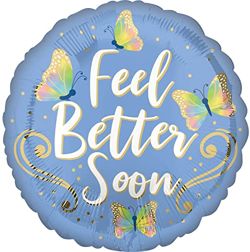 Feel Better Soon Runder Folienballon
