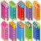 JSRQT 30 Pezzi Segnalibro Cartaceo, Dinosauro Bookmark Segnalibro Personalizzato con Righello, Segnalibri Estetico Carte Segna Libro per Bambini Studenti, Degnalibri Scuola di Lettura a Casa