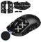 JINGDU Mouse Grip Tape kompatibel mit Logitech G Pro Wireless X Superlight Gaming Mouse, Maus-Aufkleber für GPW X Gaming Maus, Ultrathin G Pro Wireless X Superlight Game Maus,SchwarzX