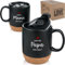 kupi Tassen für Mama und Papa Geschenke | Kaffeetasse Mama und Papa Tasse | Geschenke für Eltern Geschenk | Teetasse mit Deckel 350ml