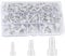 250 Pcs Nylon Insulated Wire Crimp Connectors Terminals Closed End Crimp Caps Wire Terminal Connectors Electrical Wire End Caps