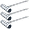 MetVot 3 Pack Chainsaw Wrench 13 by 19 mm Chainsaw Tool Chainsaw Scrench Replacement Combination Screwdriver and Wrench T Wrench Spanner Tool (3)