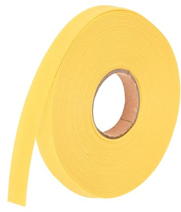 QUARKZMAN 12mm Baumwollköperband Baumwollband Saumband zum Nähen, Säumen, Quilten, Einfassen Handwerk (Gelb 10 Yards)