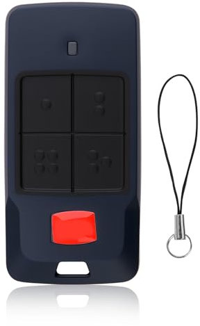 Mando a distancia universal para BFT, 433 MHz, Puertas automáticas para BFT Mitto Cool C4 C2, Canales Seguros Rolling Código Diseño Ergonómico, Rolling-Code, 4 Canales, Control remoto de puerta de