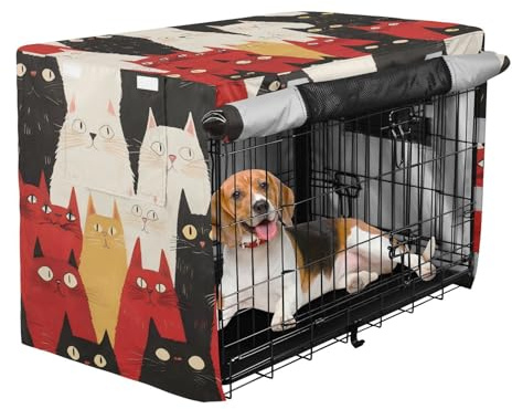 Hundekäfigabdeckungen Zwinger Abdeckungen Hundekäfigschutz