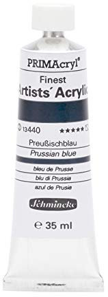 Schmincke PRIMAcryl - Peinture acrylique - Bleu de prusse - 35ml
