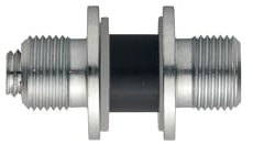HOPPE Befestigungszubehör paarweise Glas, BS-701/B, TS 8-13mm, Stahl verz. ; 1 Stück