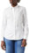 Seidensticker Damen City Bluse Kurzarm Slim Fit Uni Stretch Taillierte Hemdbluse für Eine Feminine Silhouette und Optimalen Tragekomfort – Langarm – 100% Baumwolle, Weiß, 40