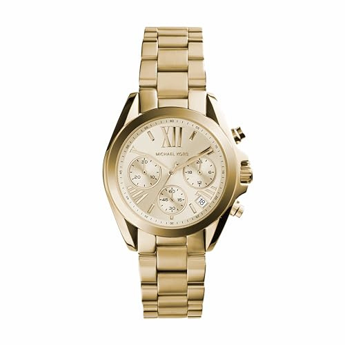 Michael Kors Bradshaw Chronograph Gold-Tone Stainless Steel Women's Watch (Model: MK5798)