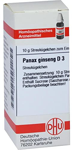 PANAX GINSENG D 3 Globuli 10 g