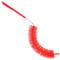 Browin 352102 Brush for Cleaning demijohns, bootles, Nylon, red, Large Curve