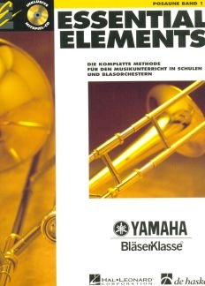 Verlag Hal Leonard MGB Essential Elements 1 - arrangiert für Posaune - mit CD [Noten/Sheetmusic] aus der Reihe: Yamaha BLAESERKLASSE