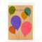 Die Stadtgärtner – Glückwunschkarte mit Saatpapier I Karte mit Ballon-Motiv für Geburtstag, Hochzeit, Taufe etc. I Saatpapier mit Wildblumen-Samen I Karte mit Umschlag I 10,5 x 14,8 cm (DIN A6)