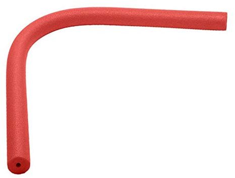 HshDUti Pool-Nudeln, 150 cm, hohler Schaumstoff-Pool-Schwimmnudeln, farbige Schaumstoffnudeln, Jumbo-Schwimmbad-Nudelschaum, Mehrzweck-Schwimmer, Pool-Schwimmer, See-Schwimmer, rot (hohl)