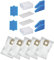 M&M Smartek Lot de 5 sacs + filtres pour aspirateur Multi Clean X8 Parquet, Multi Clean X10 Parq, X7, Thomas Aqua+ pour aspirateur Aqua A+ PET & FAMILY (5 sacs + 2 kits de filtre)