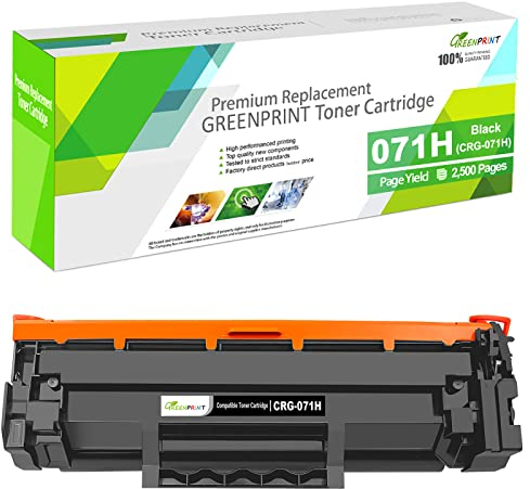 071H CRG-071H CRG071H ( 071 CRG 071 CRG-071 ) Kompatible Tonerpatrone [2500 Seiten] für Canon i-SENSYS LBP121 LBP122dw MF272dw MF273dw MF275dw LBP120 MF270 Series Drucker (Schwarz, Hohe Kapazität)