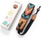 DAZZLEEX Tracolla per ukulele senza chiodi universale in nylon stile etnico con gancio durevole lunghezza regolabile
