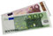 CUCUBA 20 doppelschichtige Papierservietten, Banknoten-Design 10 Euro + 100 Euro, 34 x 33 cm, Mehrfarbig, Einwegserviette