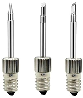 3PCS Upgraded Alloy Replacement Soldering Iron Tips for FROGBRO Cordless Soldering Iron LD006A,Multi-Layer Plating for Long-lasting Durability