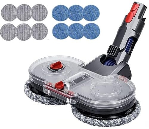 ZahoTse Elektrisches Reinigungskopf-Set, kompatibel mit Dyson V15 / V7 / V8 / V10 / V11 Stick Vacuum Sweeping Machine Wet and Dry Dual-Use Suction Head Adaptation Cordless Vacuum Cleaner